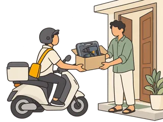 Delivered to you